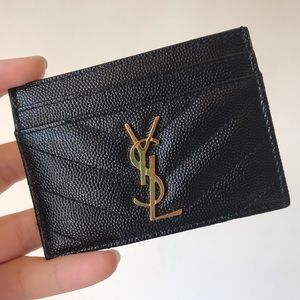 Authentic Saint Laurent Cardholder